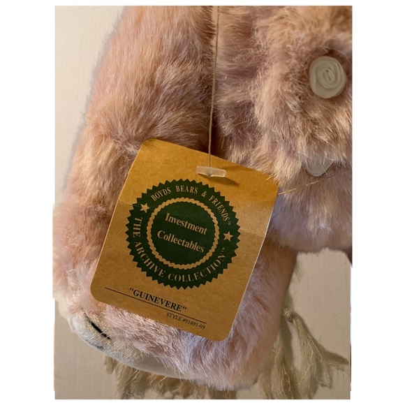 Boyds Bears Guinevere 12" PlushTeddy Bear Jointed Archive Collection - Picture 2 of 5